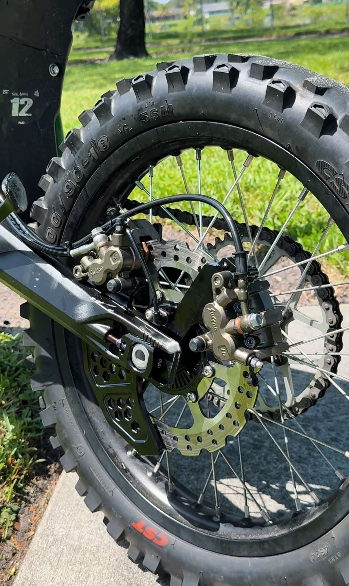 ultra bee footbrake kit with caliper