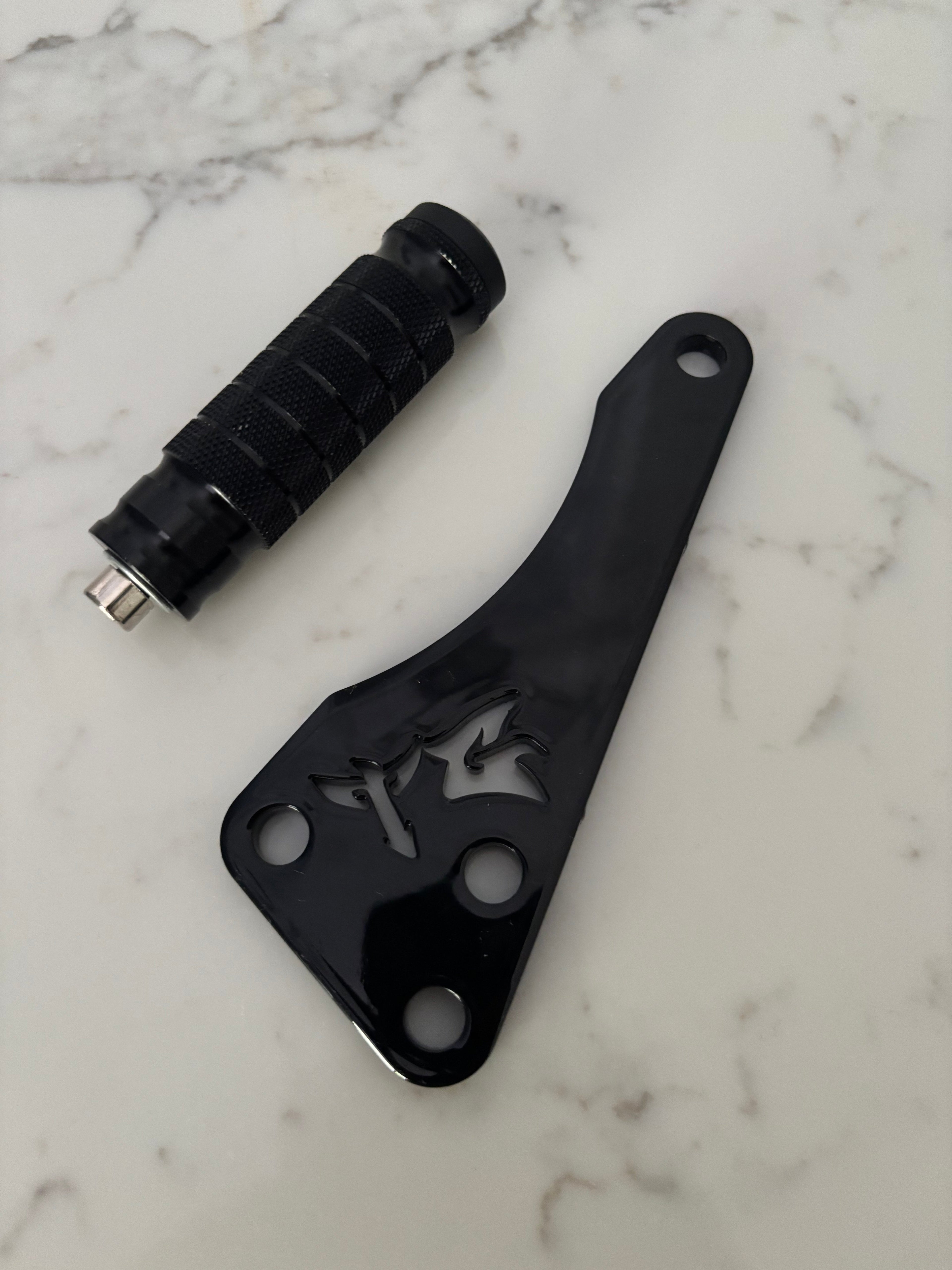 Talaria X3 footlock and bracket
